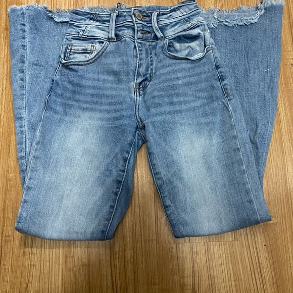 KanCan Denim - Women’s KanCan Light Blue Flare/Wide Leg Jean, Size 24